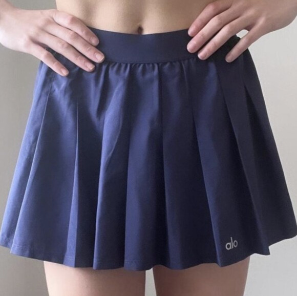Navy Tennis Skirts